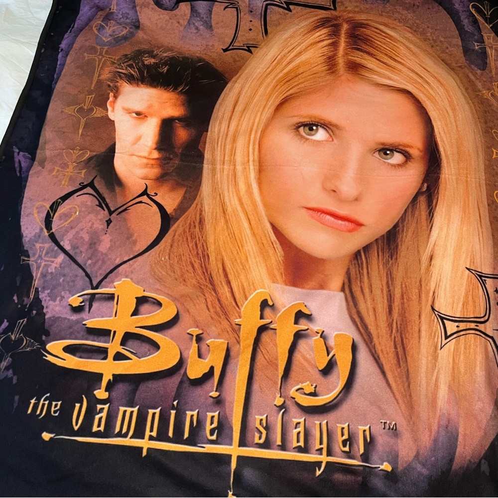 Buffy the Vampire Slayer blanket